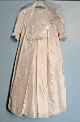 Long cream embroidered - long, silk