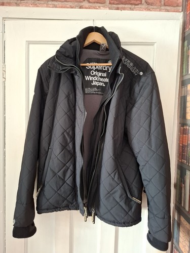 Superdry quilted windcheater - quilted,