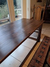 Genuine antique refectory - antique,