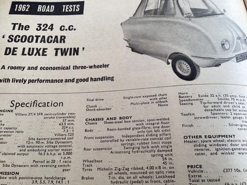 Scootacar luxe twin road - scootacar,
