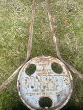 Vintage Concrete Ironcrete Garden Roller Scoffin & Willmott London England