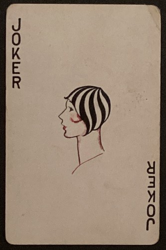 Joker art deco pretty lady - pretty,