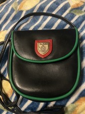 Women’s bag  by Jane Shilton small vintage black faux leather crossbody/