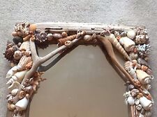 AMAN RESORTS Driftwood Seashell Mirror (retail £240)