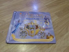 PRINCESS STENCIL BOOK CREATE YOUR OWN FAIRY TALE LAND WITH SCENES FROM 5 TALES