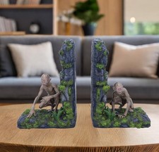Lord of the Rings Gollum Bookends Hobbit LOTR Smeagol Officially Licensed 18.5cm