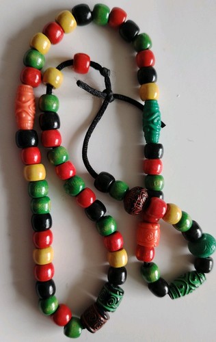 Handmade rasta style beaded - handmade,