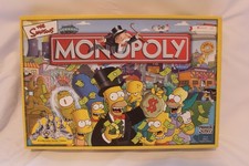 Monopoly The Simpsons Edition Board Game – Classic 2001 Complete Family Game