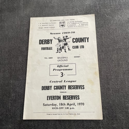 1970 derby county - v, everton