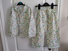 Boys Powell Craft Dinosaur Pyjamas. Long Sleeve Long Leg. Aged 6 - 7