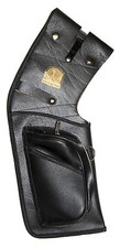 FULL LEATHER FIELD QUIVER RH, BLACK