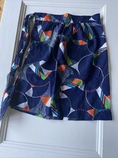Vintage retro design apron in 50’s design fabric