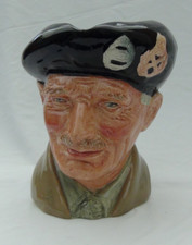 Royal Doulton Large Jug Monty D6202 Field Marshall Montgomery Desert Rats