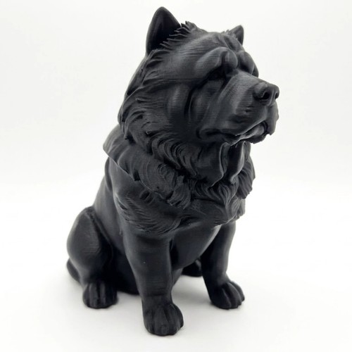 Chow dog sculpture home - dog,