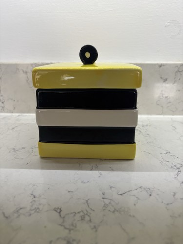 Liquorice allsorts ceramic - allsorts, jar