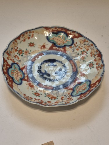 Japanese imari plate antique - plate,