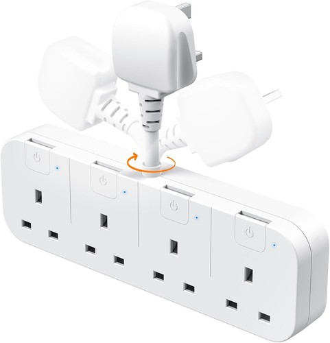Multi plug extension socket - extension, 4
