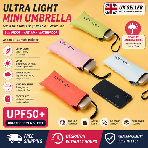 Mini pocket umbrella - pocket, compact