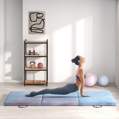 6ft foldable gymnastics mat - 6ft,