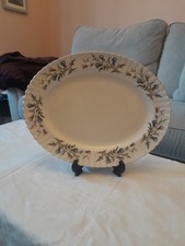 Royal Albert Brigadoon Thistle Large Oval Meat Plate Platter 38.5cm x 30cms