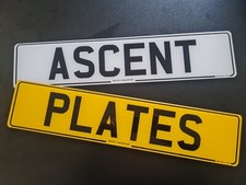 Number Plates - 2D/4D -