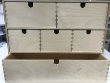 Ikea Moppe Mini Wooden Chest