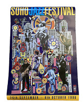 Eduardo Paolozzi Soho Jazz Festival poster 1996