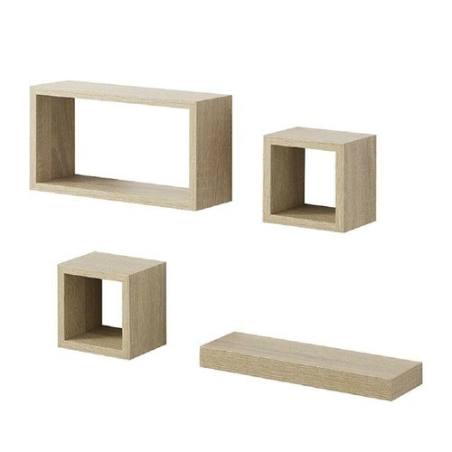 Set cube rectangle wall - set,