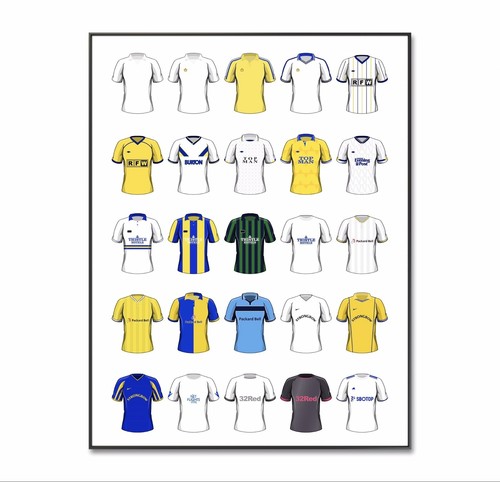 Leeds united poster - leeds, poster,