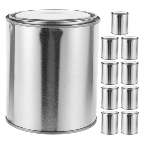 Pcs paint bucket with lid - 10,