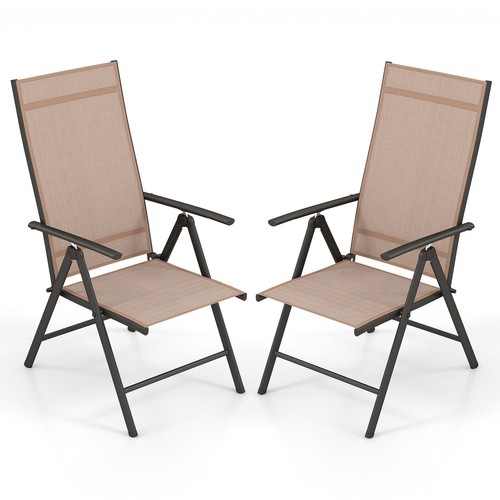 2pcs high back folding - 2pcs,