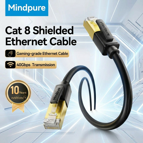 Cat8 ethernet cable rj45 - ethernet, lan