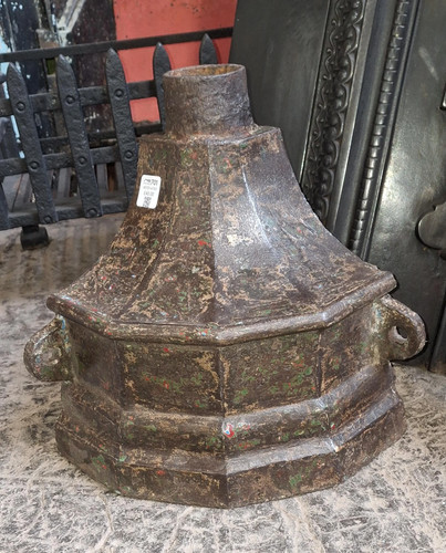 Vintage cast iron hopper with - vintage,