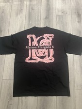 Mason Margiella Printed T-shirt Oversized Mens L Black