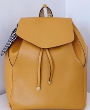 Zara Yellow Backpack -