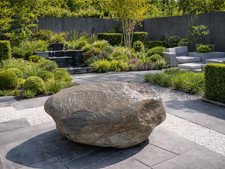 Natural Flat Top Boulder Seats