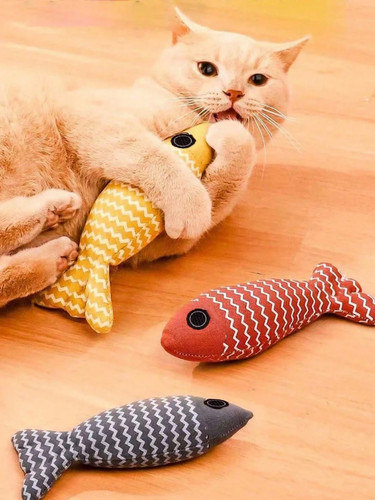 Catnip pet fish - kitten, toy