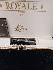 Royale Lotus Simulated Pearl