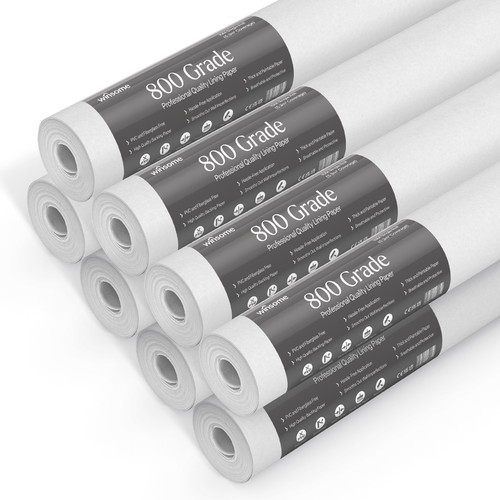 10m 53cm roll lining paper - x,