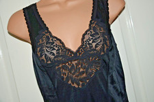 FS 1 - Charnos silky heavier weight polyamide full slip, UK 12, pre-loved