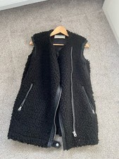 zara gilet womens small