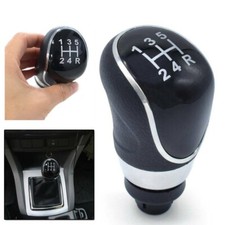 5Speed Gear Stick Shift Knob Fits Ford Focus MK2 MK3 MK4 Fiesta MK7 Kuga Galaxy