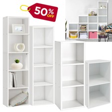 2 3 4 5 Tier Wooden Bookcase