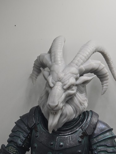 Printed evil goat - printed,