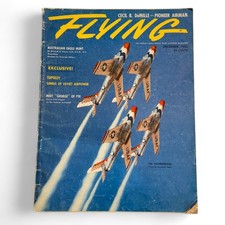 Flying magazine dec 1956 - magazine, usaf