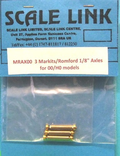 Markits romford 8th axles - 1/8th,