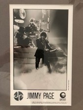JIMMY PAGE SIGNED PICTURE LOA