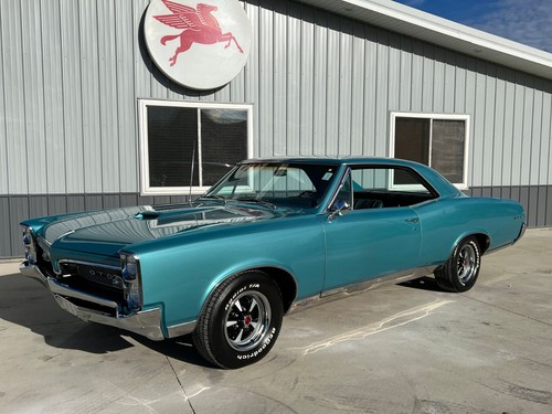 Blue 1967 pontiac gto - 1967,
