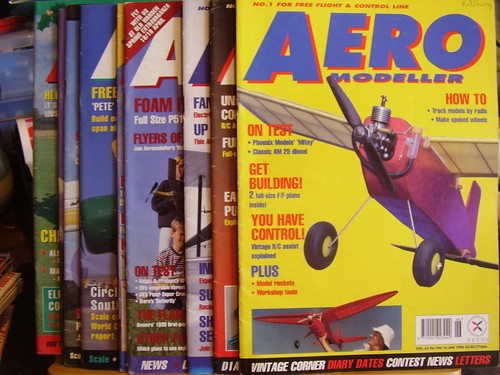 Job lot aeromodeller model - x,