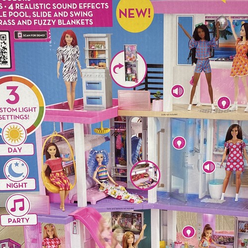 Barbie dream house - barbie, bundle